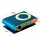 Clip Style Metal Ipod MP3 Player +Usb data cable  with Gift Box 