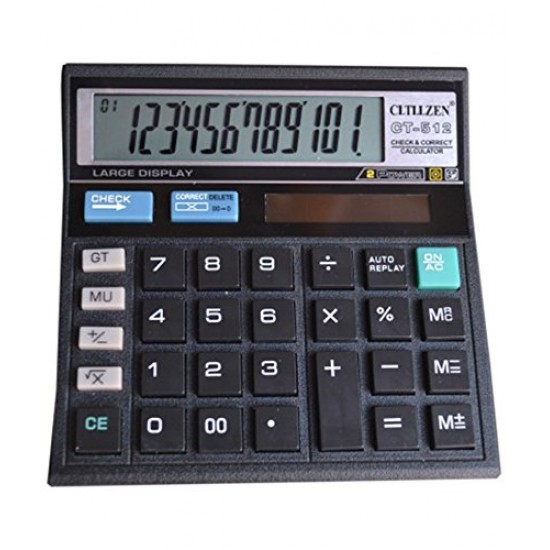 CITIIZEN CT-512 ELECTRONIC CALCULATOR CITIIZEN CT-512 ELECTRONIC CALCULATOR