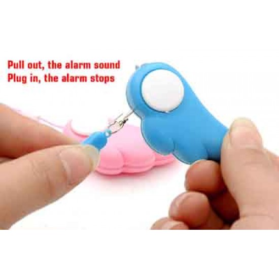 Self Defence Keychain Alarm 90dB Loud Emergency Alarm Self Defence Keychain Alarm 90dB Loud Emergency Alarm
