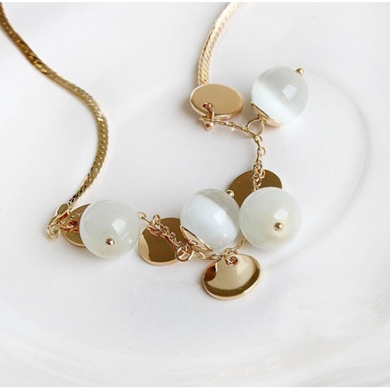 New Fashionable Bohemia Opal Decorative Short Necklace For Women