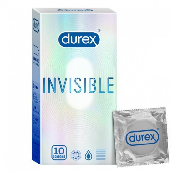 Durex Invisible Condoms 10s