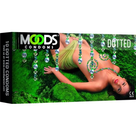 MOODS DOTTED Condom 10s