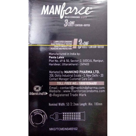 Manforce LICHI FLAVOURED 1500 Dot Condom