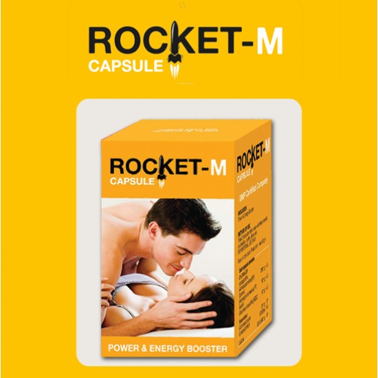 Rocket M Ayurveda Capsules for Male Stamina Rocket M Ayurveda Capsules for Male Stamina