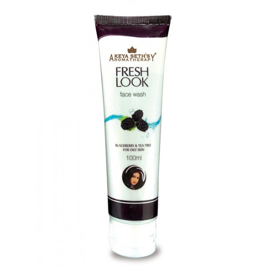 Keya Seth's Fresh Look Face Wash Blackberry and Tea Tree - 100ml Keya Seth's Fresh Look Face Wash Blackberry and Tea Tree - 100ml