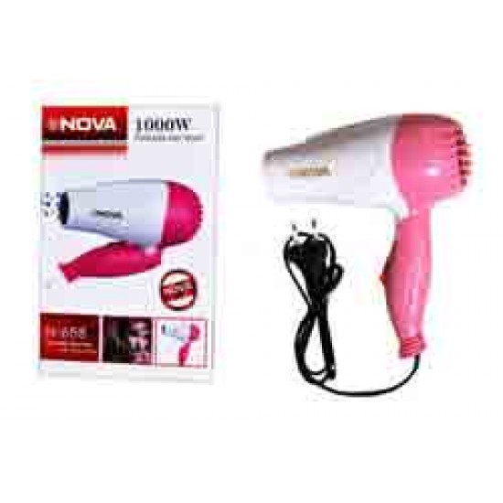 Nova N-658 Foldable Genuine Hair Dryer