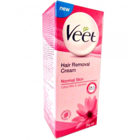 Veet Hair Removal Cream Normal Skin With Lotus Milk & Jasmine - 25 gm