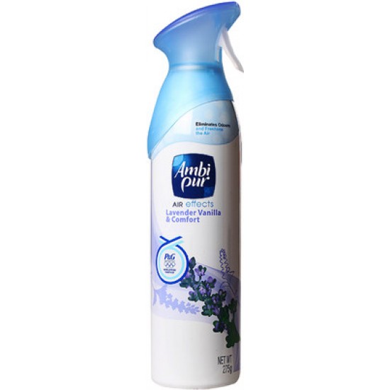Ambi Pur Air Effects Lavender Vanilla and Comfort Aerosol Air Freshener