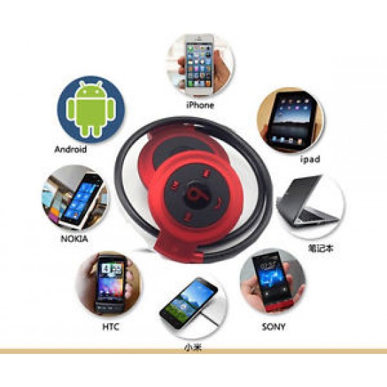 Bluetooth Wireless Mini 503 Stereo Flexible  Foldable sports Headset
