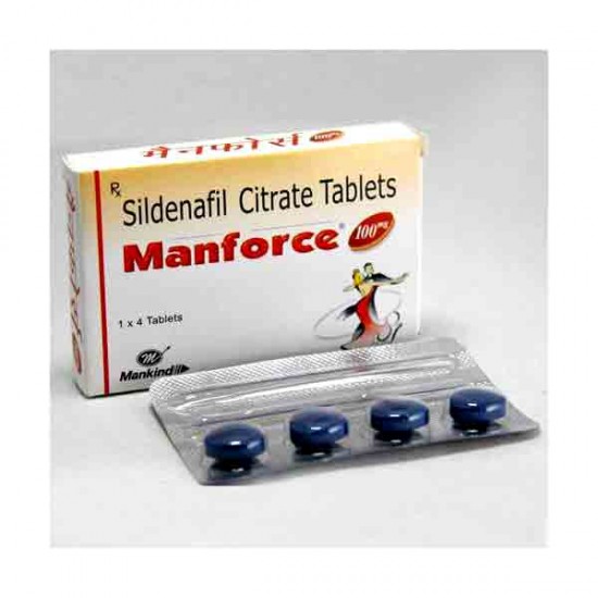MANFORCE 100 mg Tablet - Free shipping all India