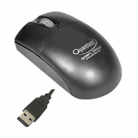 Quantum QHM 220 USB 2.0 Optical Mini MOUSE 1000 DPI FOR LAPTOP, PC, Desktop