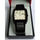 SONA Fastrank Black color Stylish Men Wristwatch