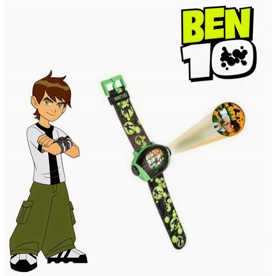 Ben 10 Digital Wrist Watch For Kids With Projector Ben 10 Digital Wrist Watch For Kids With Projector